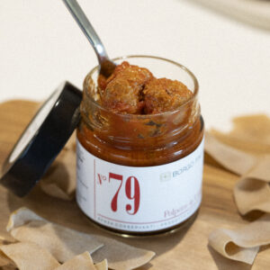 (no.79) Braised meatballs polpette in umido